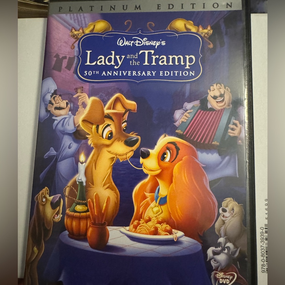 Lady and Tramp DVD